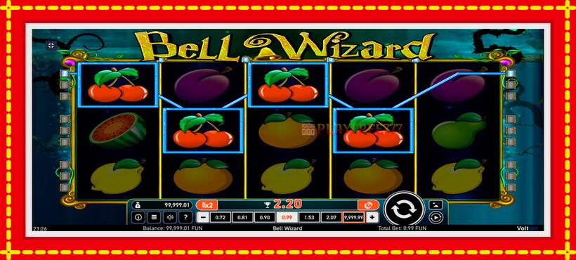 Slot machine Bell Wizard with access to free game online, picture 5