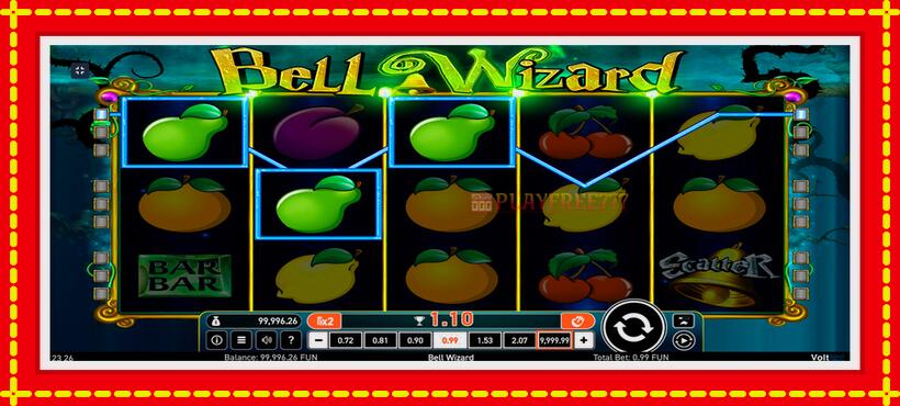 Slot machine Bell Wizard with access to free game online, picture 6