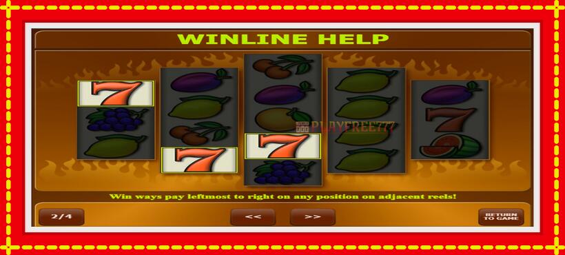 Slot machine Bells on Fire Rombo with access to free game online, picture 5