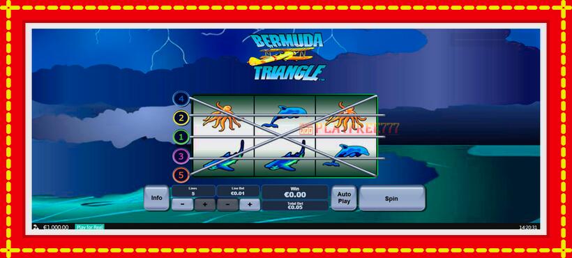 Slot machine Bermuda Triangle with access to free game online, picture 1