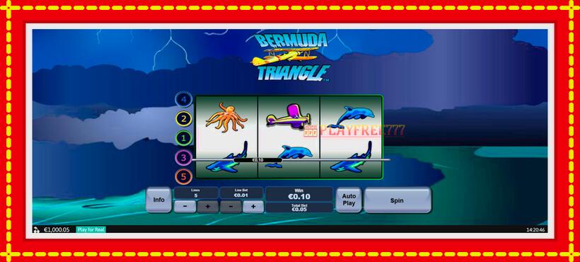 Slot machine Bermuda Triangle with access to free game online, picture 2