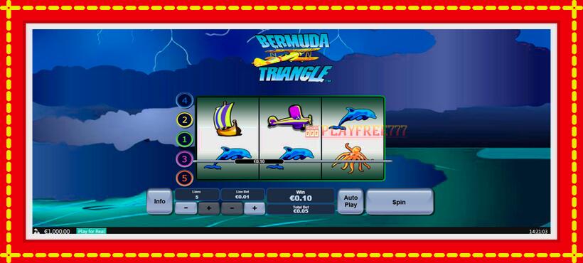 Slot machine Bermuda Triangle with access to free game online, picture 3