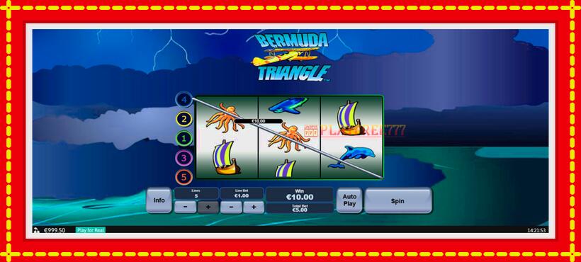 Slot machine Bermuda Triangle with access to free game online, picture 4