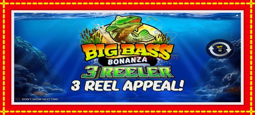 Slot machine Big Bass Bonanza 3 Reeler with access to free game online, picture 1