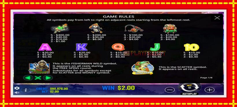 Slot machine Big Bass Xmas Xtreme with access to free game online, picture 4