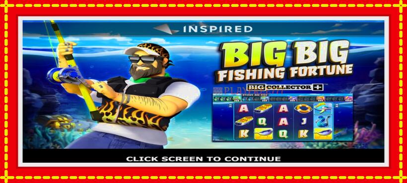 Slot machine Big Big Fishing Fortune with access to free game online, picture 1