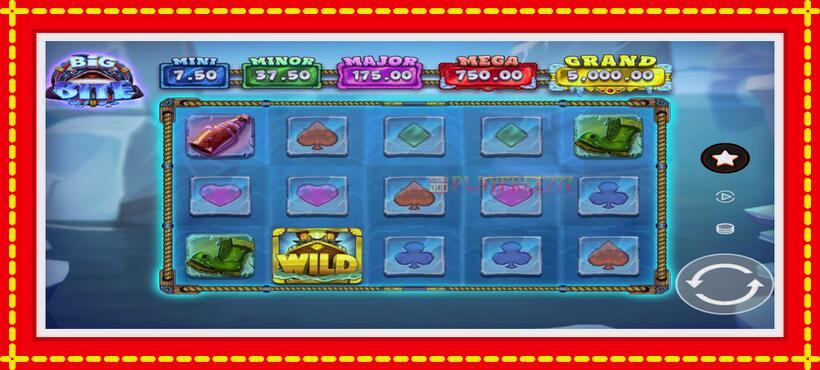 Slot machine Big Bite with access to free game online, picture 2