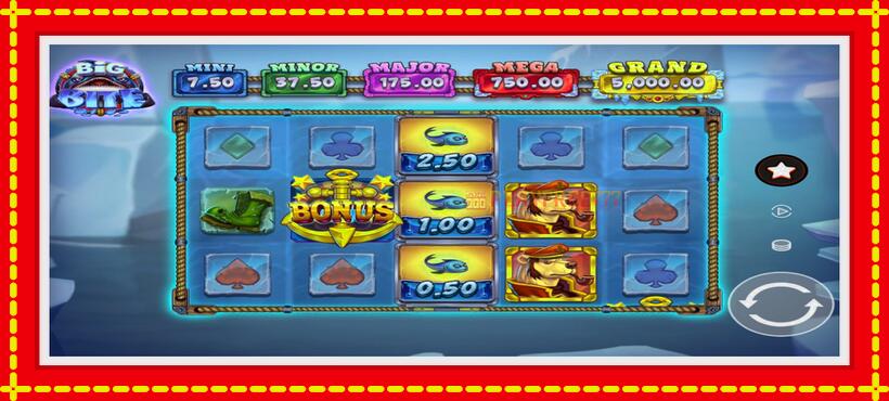 Slot machine Big Bite with access to free game online, picture 3