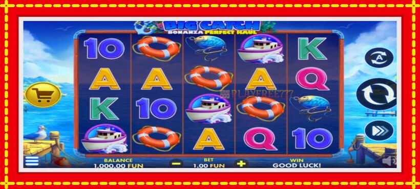 Slot machine Big Catch Bonanza: Perfect Haul with access to free game online, picture 1