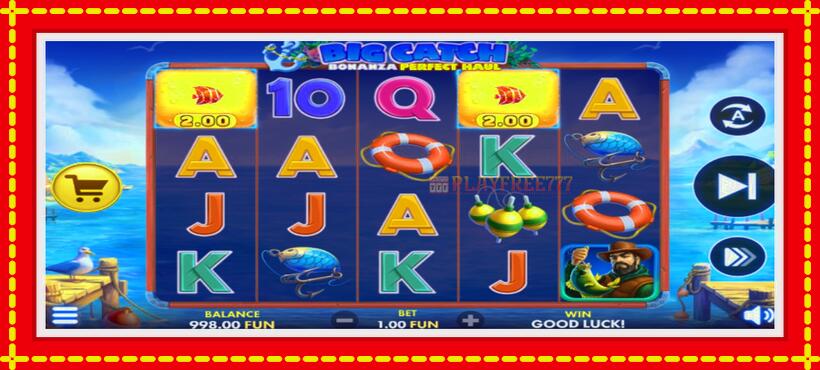 Slot machine Big Catch Bonanza: Perfect Haul with access to free game online, picture 2