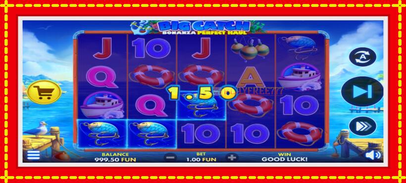 Slot machine Big Catch Bonanza: Perfect Haul with access to free game online, picture 3