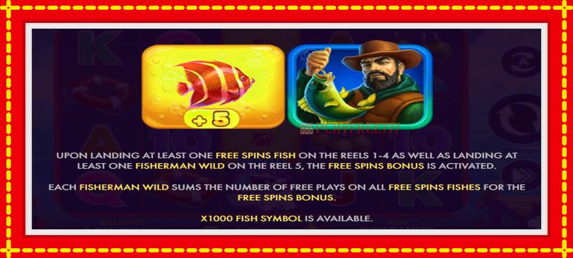 Slot machine Big Catch Bonanza: Perfect Haul with access to free game online, picture 5