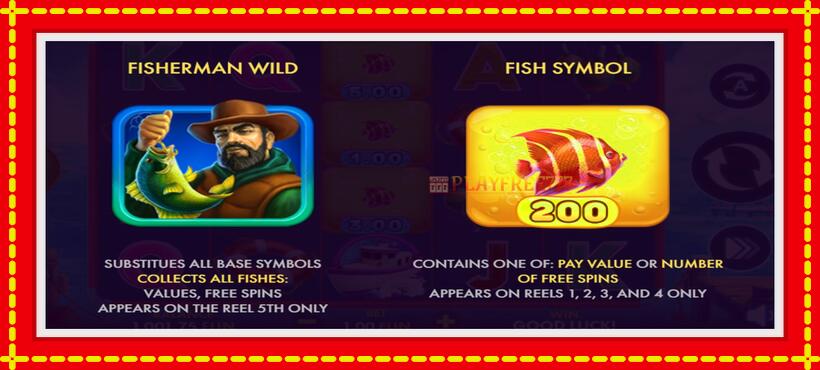 Slot machine Big Catch Bonanza: Perfect Haul with access to free game online, picture 6