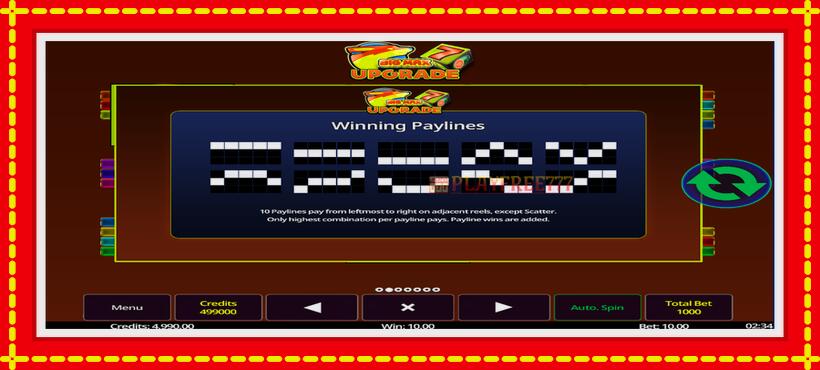 Slot machine Big Max Upgrade with access to free game online, picture 6