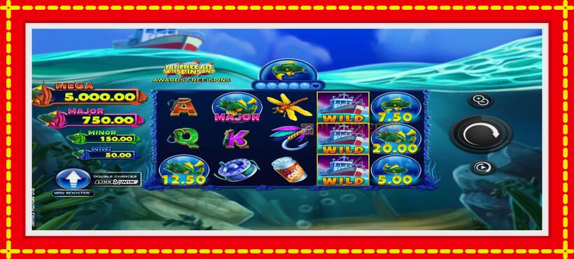 Slot machine Big Mouth Fishin with access to free game online, picture 1