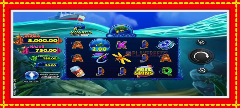 Slot machine Big Mouth Fishin with access to free game online, picture 2