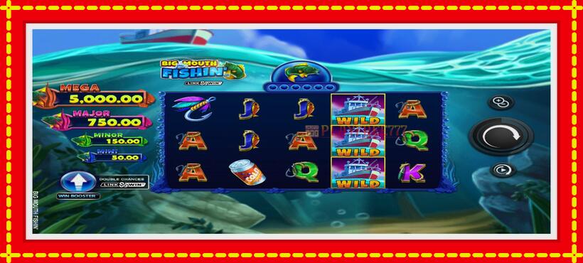 Slot machine Big Mouth Fishin with access to free game online, picture 3