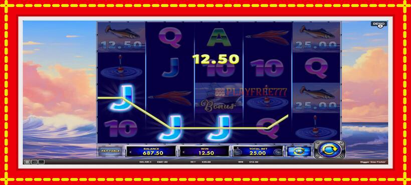 Slot machine Bigger Size Fishin with access to free game online, picture 3