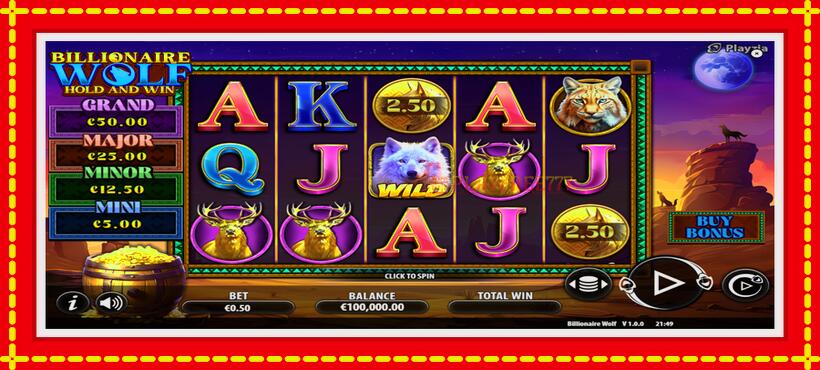 Slot machine Billionaire Wolf with access to free game online, picture 2