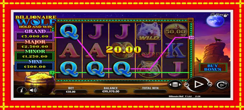 Slot machine Billionaire Wolf with access to free game online, picture 3