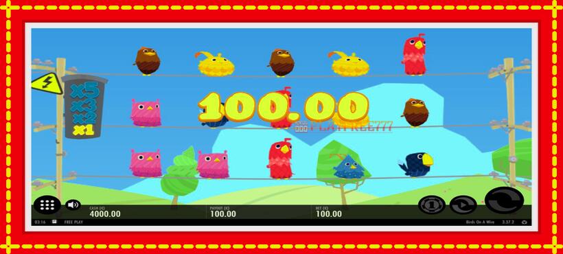 Slot machine Birds On A Wire with access to free game online, picture 2