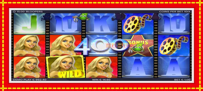 Slot machine Bloopers with access to free game online, picture 6