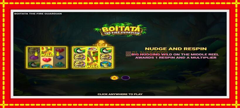 Slot machine Boitata The Fire Guardian with access to free game online, picture 1