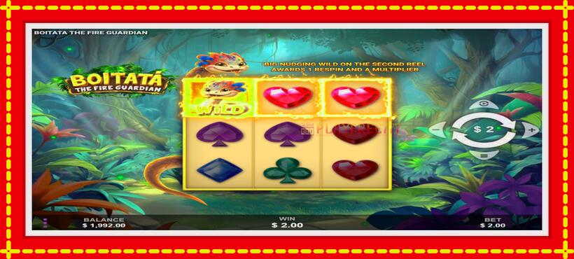 Slot machine Boitata The Fire Guardian with access to free game online, picture 3