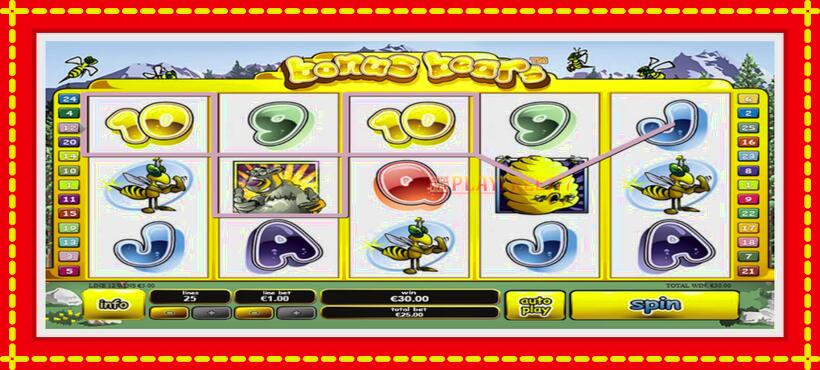 Slot machine Bonus Bears with access to free game online, picture 3