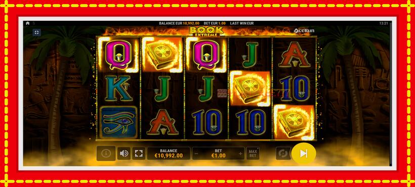 Slot machine Book Extreme with access to free game online, picture 2