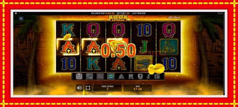 Slot machine Book Extreme with access to free game online, picture 5