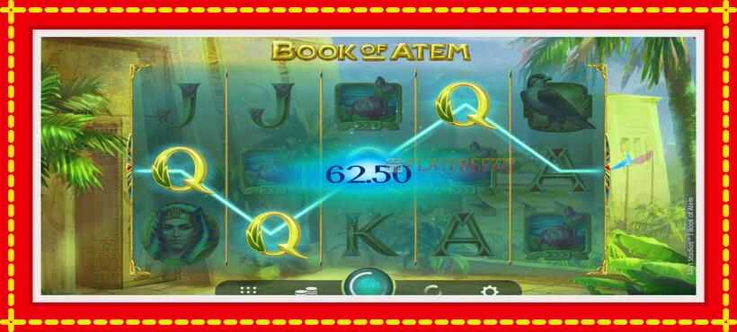 Slot machine Book of Atem with access to free game online, picture 3