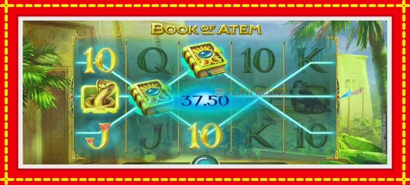 Slot machine Book of Atem with access to free game online, picture 4