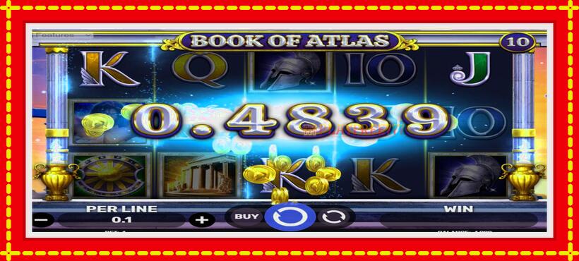 Slot machine Book of Atlas with access to free game online, picture 2