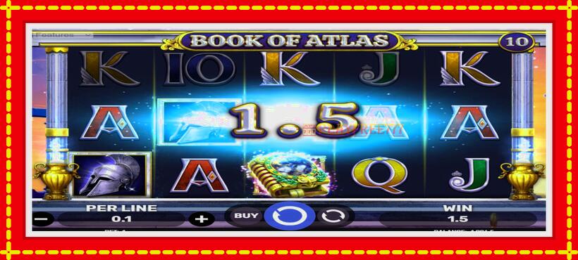 Slot machine Book of Atlas with access to free game online, picture 3