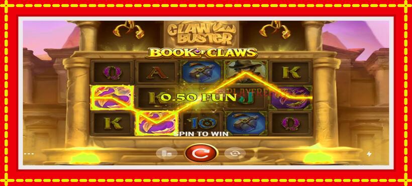 Slot machine Book of Claws with access to free game online, picture 2