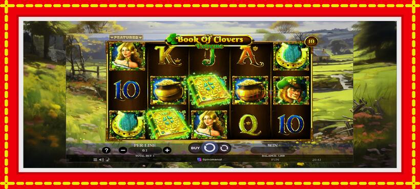 Slot machine Book of Clovers - Extreme with access to free game online, picture 2