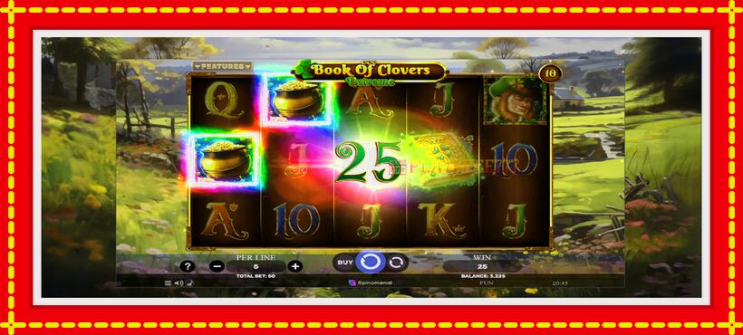 Slot machine Book of Clovers - Extreme with access to free game online, picture 4