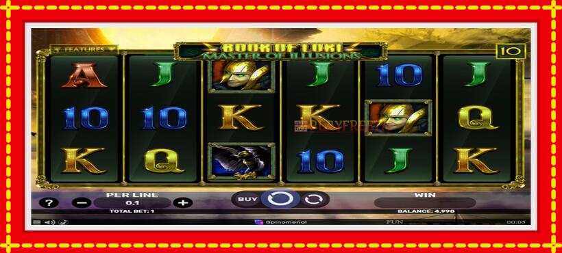 Slot machine Book Of Loki - Master Of Illusions with access to free game online, picture 2