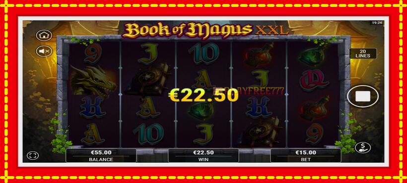 Slot machine Book of Magus XXL with access to free game online, picture 3