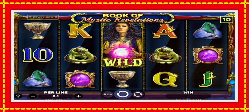 Slot machine Book of Mystic Revelations with access to free game online, picture 1