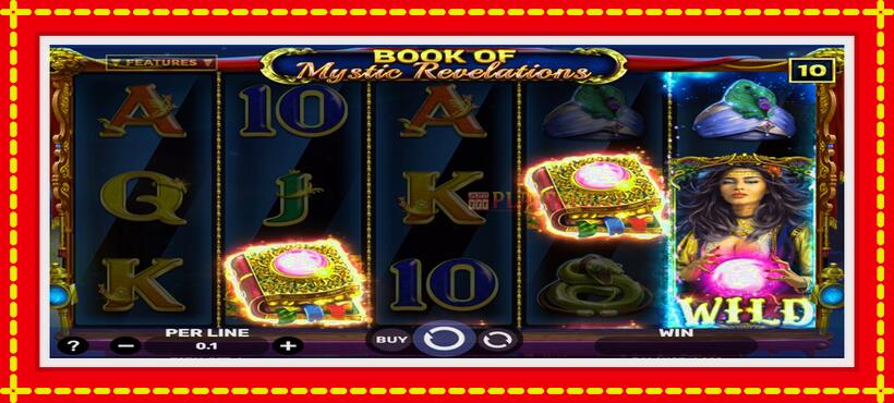 Slot machine Book of Mystic Revelations with access to free game online, picture 2