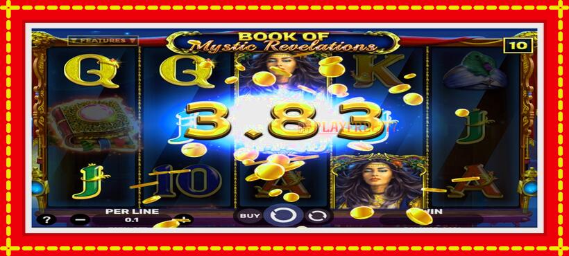 Slot machine Book of Mystic Revelations with access to free game online, picture 3