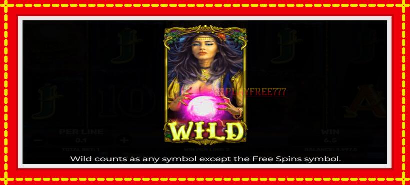 Slot machine Book of Mystic Revelations with access to free game online, picture 5