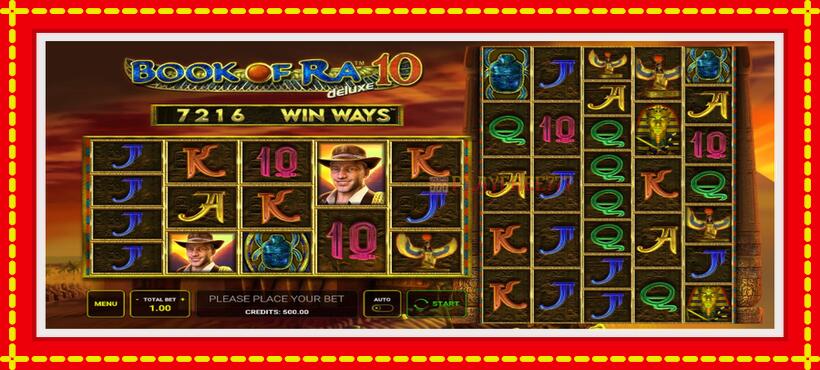 Slot machine Book of Ra Deluxe 10 Win Ways with access to free game online, picture 1