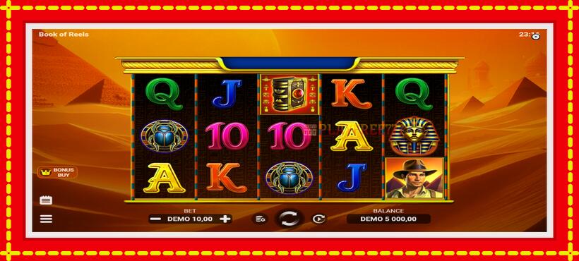 Slot machine Book of Reels with access to free game online, picture 2