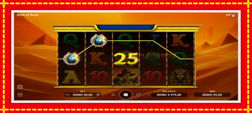 Slot machine Book of Reels with access to free game online, picture 3