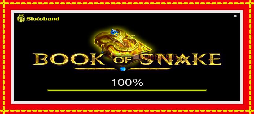 Slot machine Book of Snake with access to free game online, picture 1