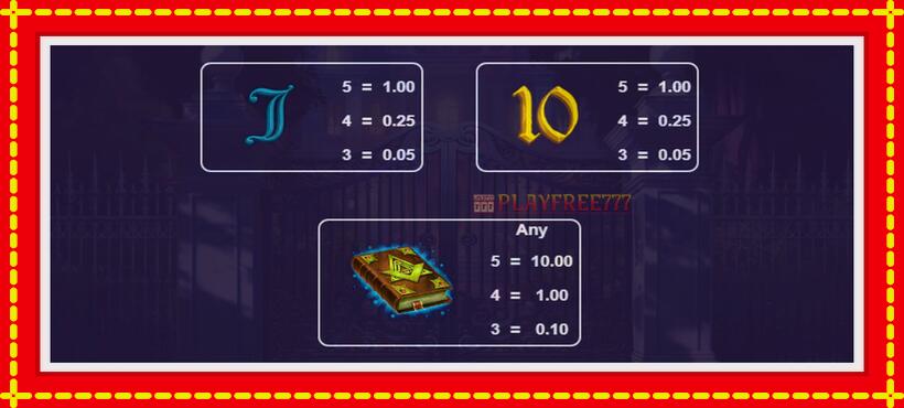 Slot machine Book of Unseen with access to free game online, picture 5