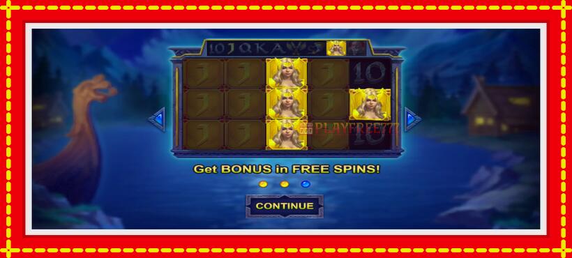 Slot machine Book of Valhalla with access to free game online, picture 1